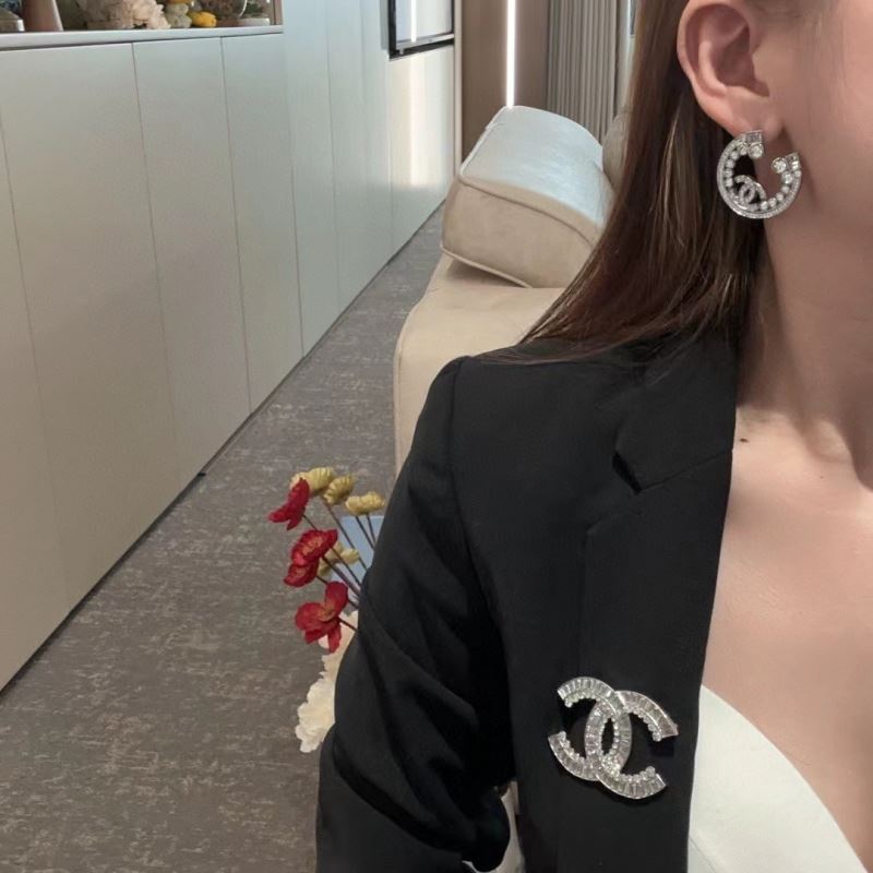 Ch*el earrings